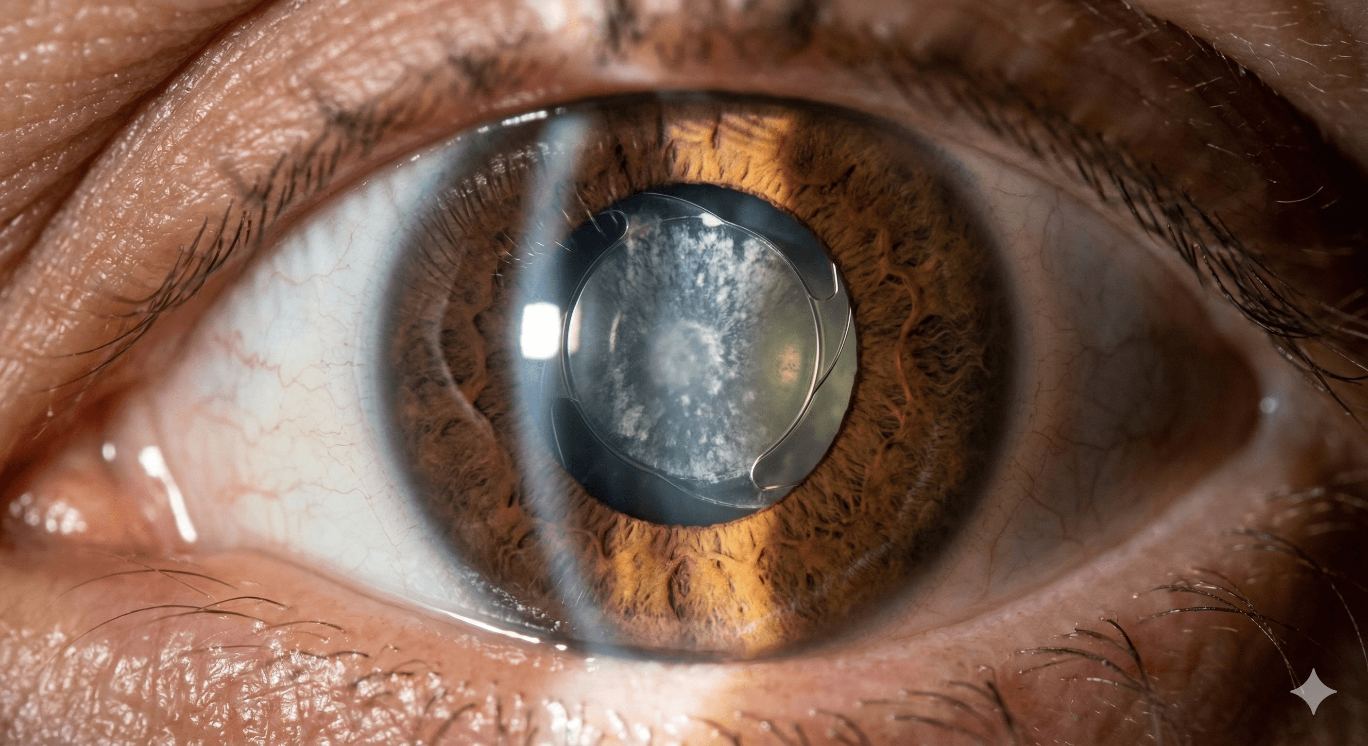 Opacidad de cápsula posterior